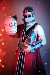 Auron cosplay from Final Fantasy X (FFX)