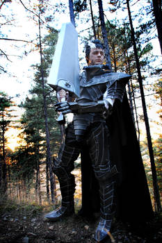 Guts Berserker armor cosplay from Berserk