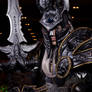 Arthas Lich King cosplay from World of Warcraft