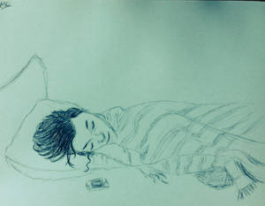 Sleeping after class...