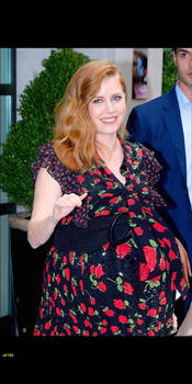 Amy Adams Heavily Pregnant