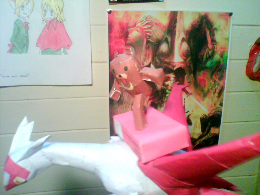 papercraft anime by santanaknifeloid on DeviantArt