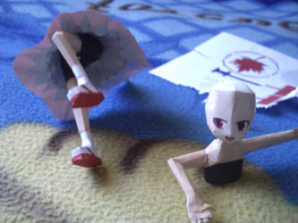 model momizi inubashiri papercraft touhou