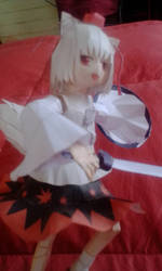 Momiji inubashiri touhou project papercraft