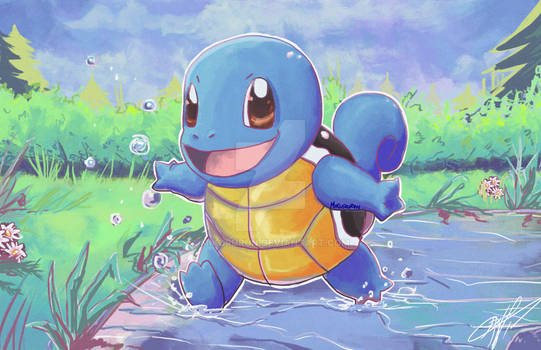 squirtle tcg style