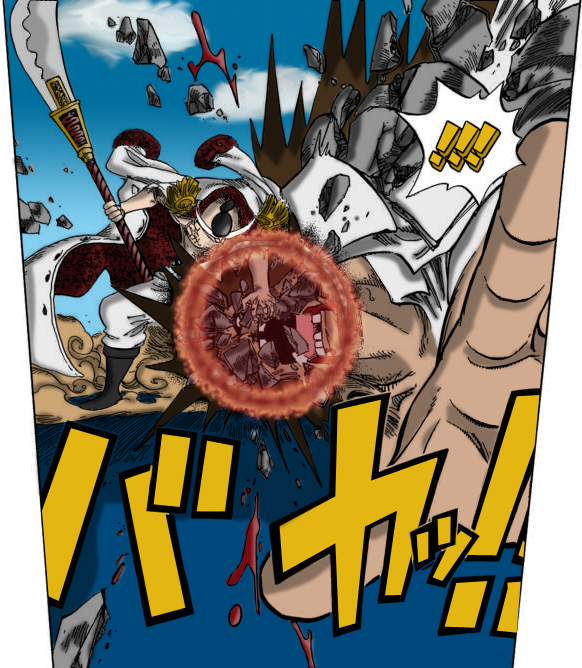 whitebeard vs giant