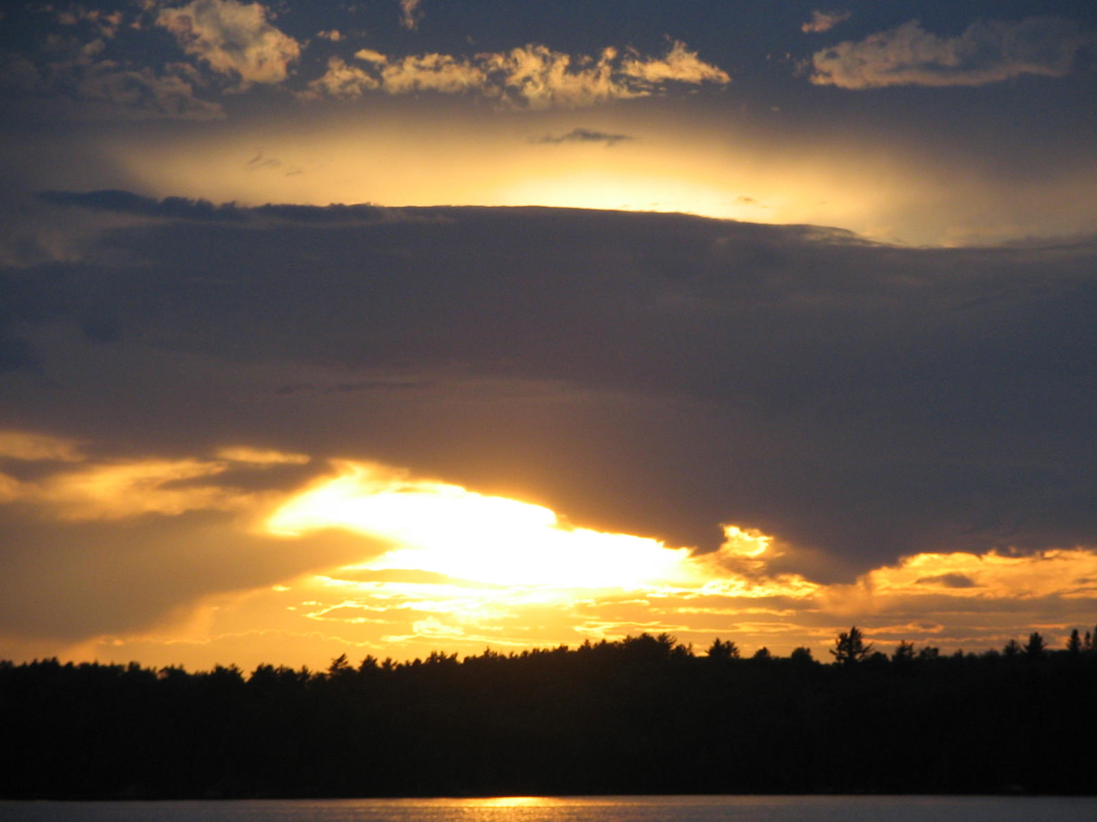 Sunset, Elbow Lake