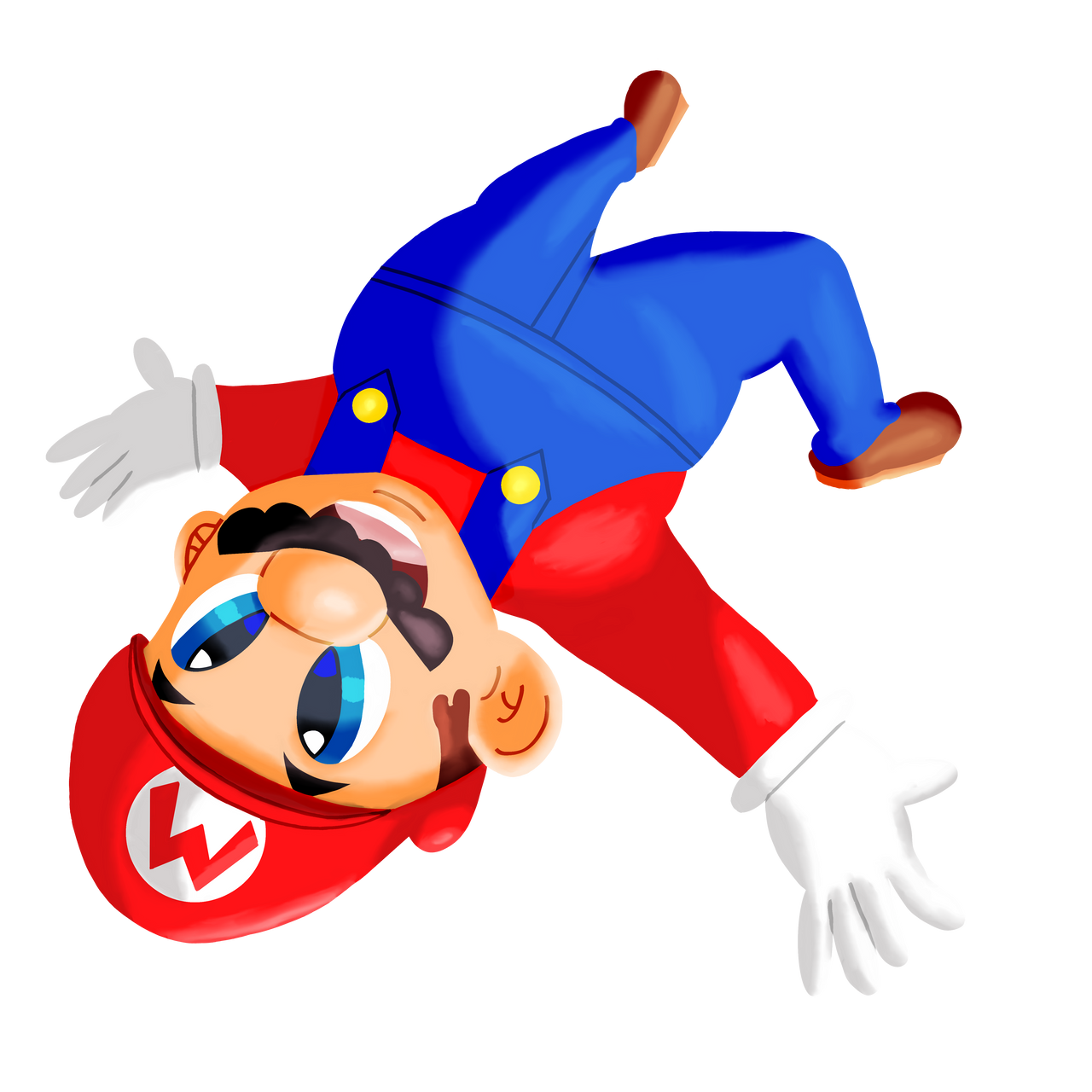 Mario Background Fall Super Mario Fall (no background) by MinyBoy5 on DeviantArt