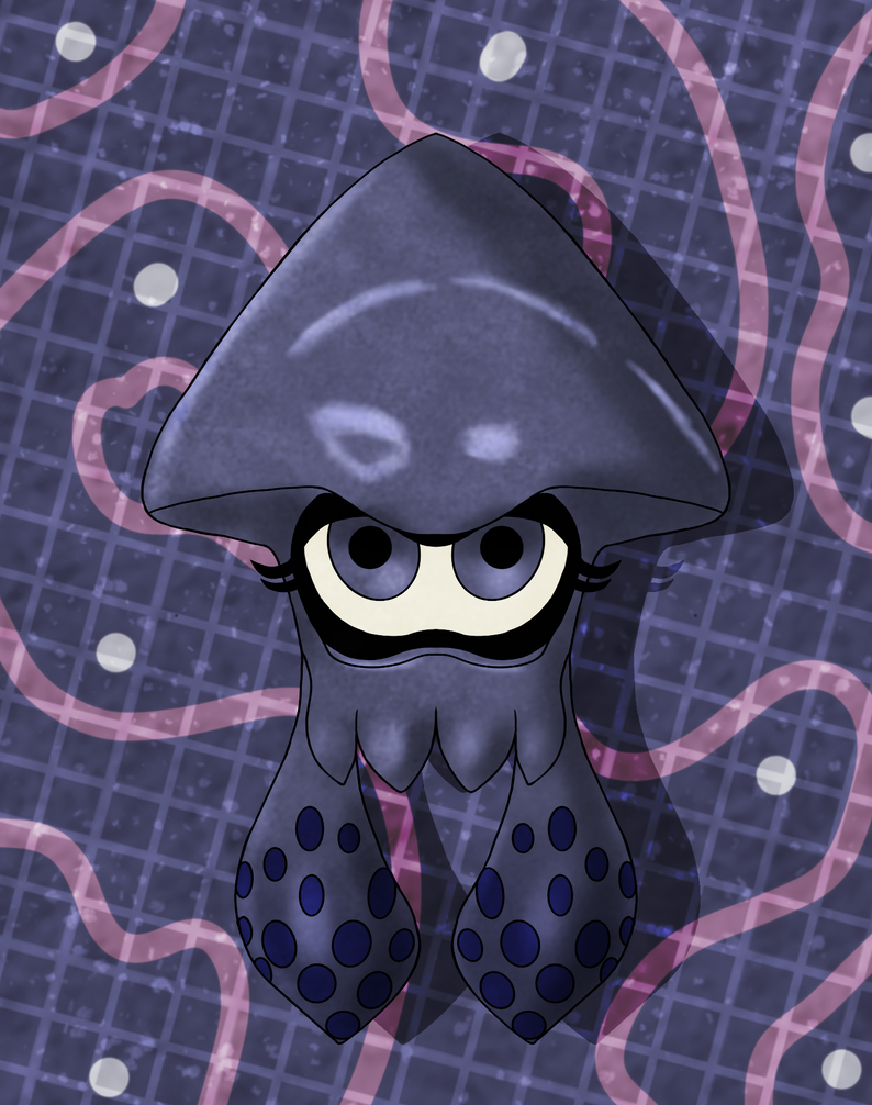 Mysterious Inkling Squid Form by MinyBoy5 on DeviantArt