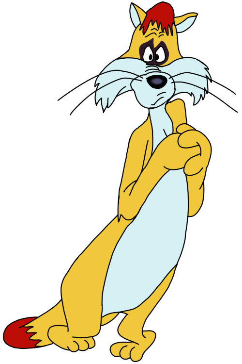 Claude Raffles Cat Claude Cat (variation) (no background) by MinyBoy5 on DeviantArt