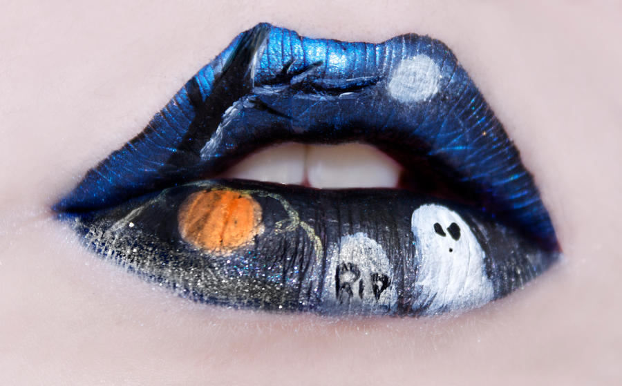 Halloween Lips by KatieAlves