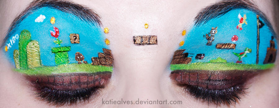 Super Mario Eyes by KatieAlves on DeviantArt