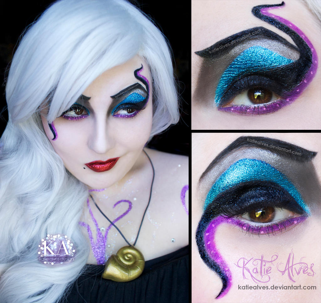 Ursula Cosplay Makeup by KatieAlves on DeviantArt