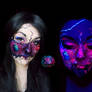 Doctor Who Black Light Makeup