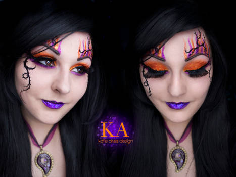 Sorceress Halloween Makeup (with Tutorial)