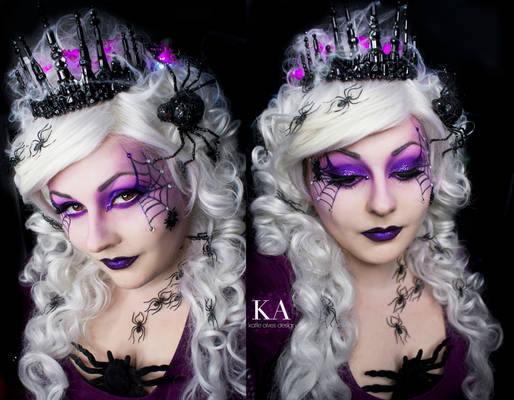 Spider Queen Makeup (with Tutorial)