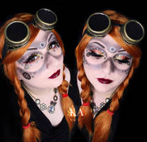 Steampunk Makeup w/ Tutorial