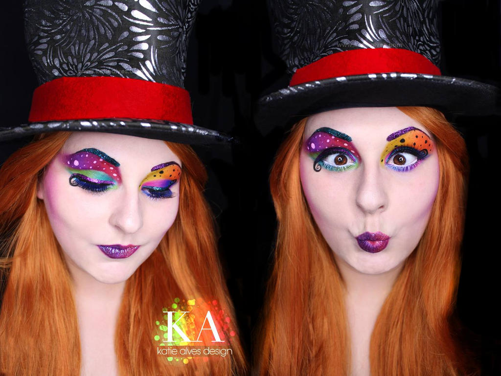 Mad Hatter Makeup W Tutorial By