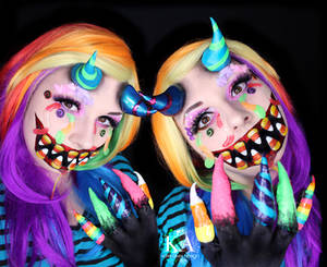 Candy Claws (Candy Monster) Makeup w/ Tutorial