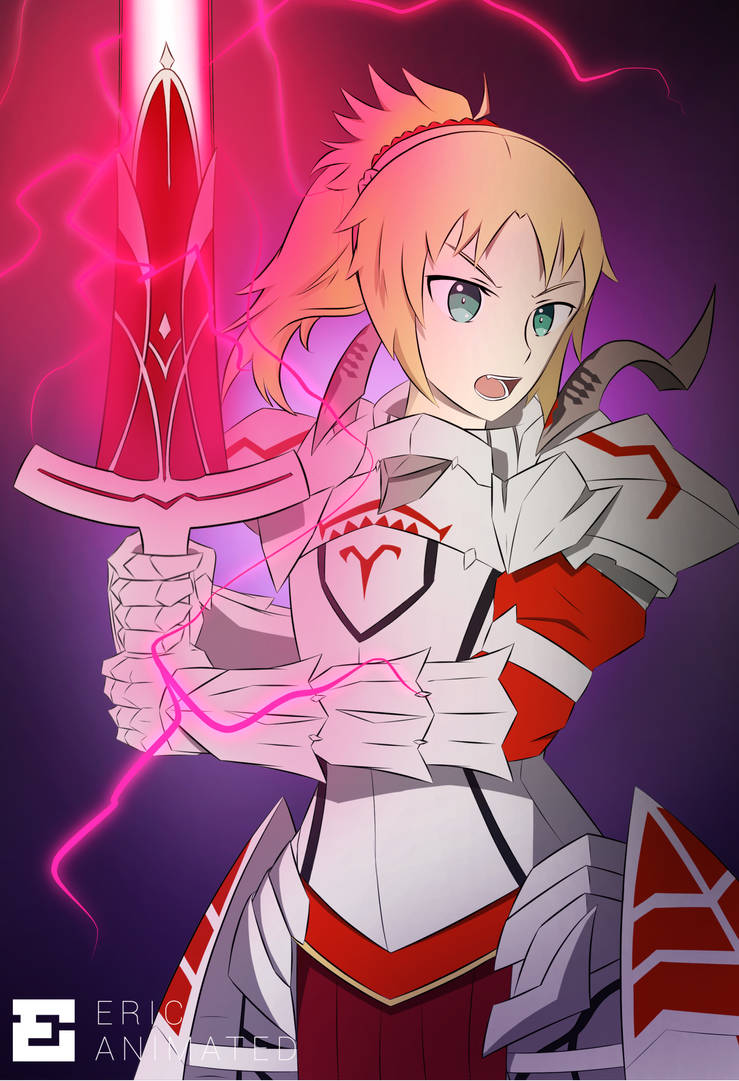 Fate Apocrypha- Saber Of Red Mordred by EricAnimated on DeviantArt