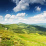 Chornogora ridge in Carpathian Mountains