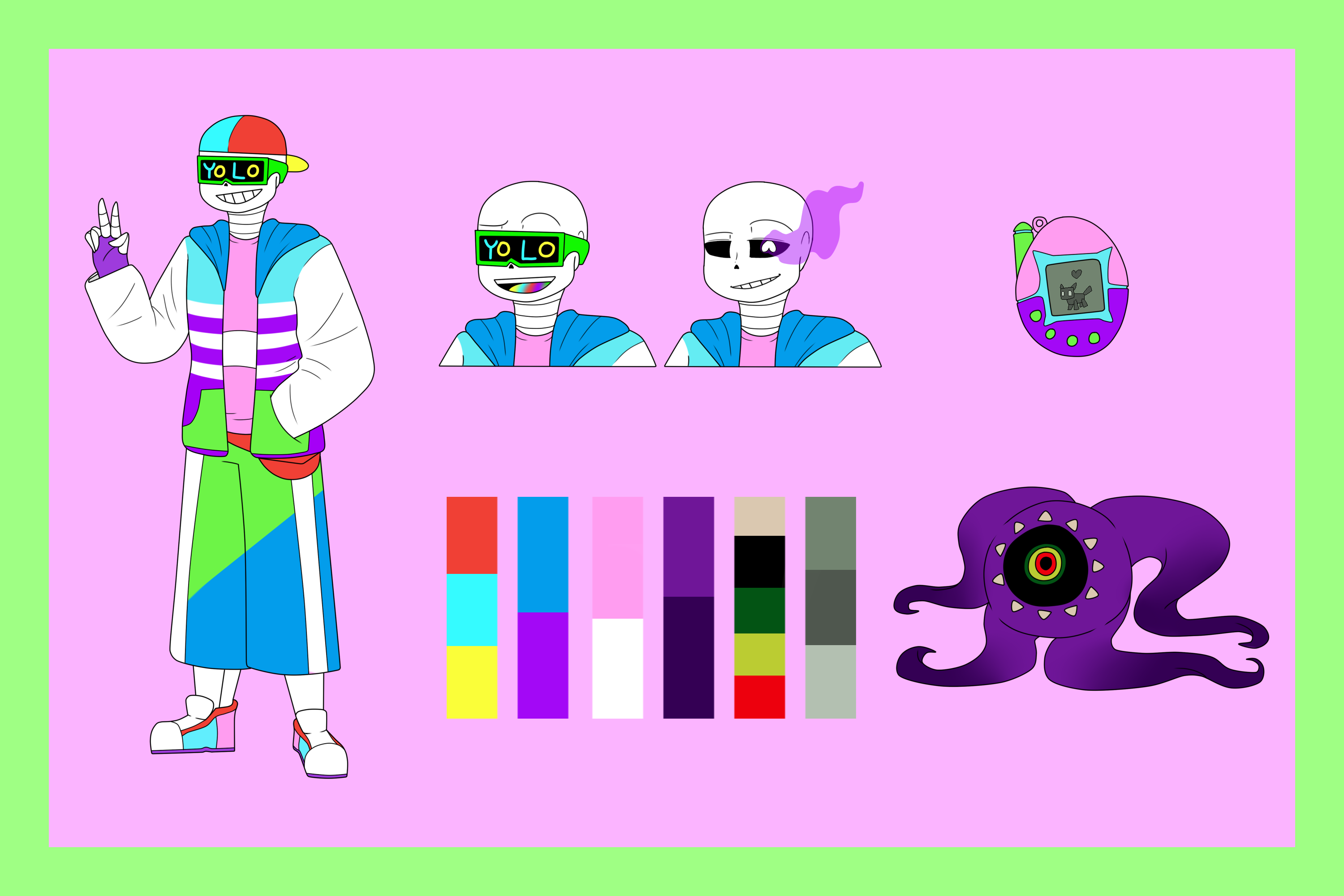 Refresh Sans Fresh Sans ref by DartingDragons on DeviantArt