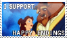 I Support Happy Endings by Phobic42