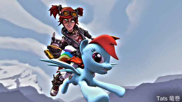 Gaige + Rainbow Dash