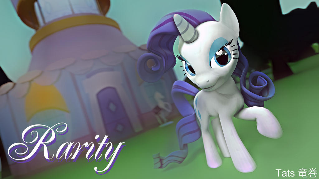 MLP Rarity by TatsTopsVideos on DeviantArt