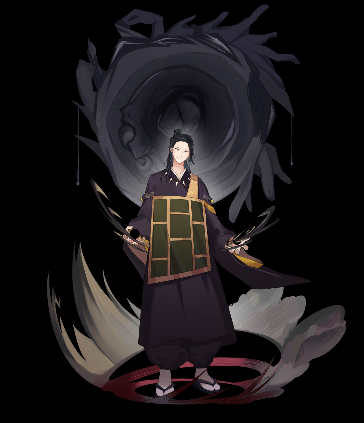 Jujutsu Kaisen - Suguru Geto in his Buddhist robes by PlutoStudioArt on ...