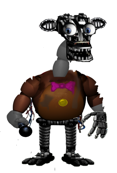 Withered Freddy in Ultimate Custom Night! (Mod) by MCAboyan on DeviantArt