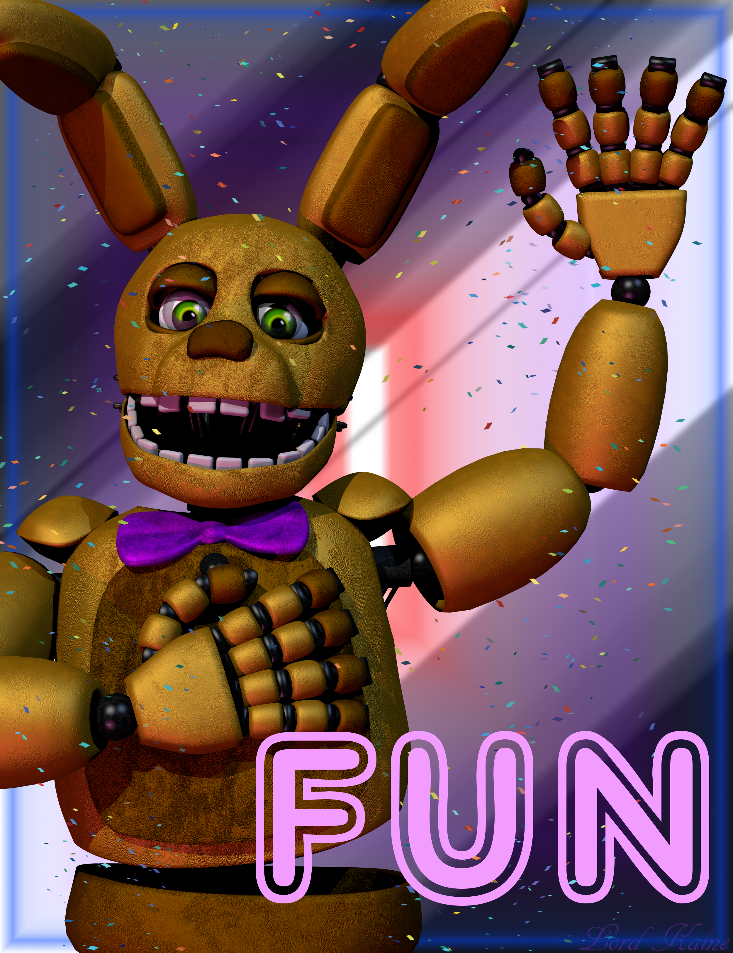 fredbear and springbonnie Poster for Sale by kainoa-dodd