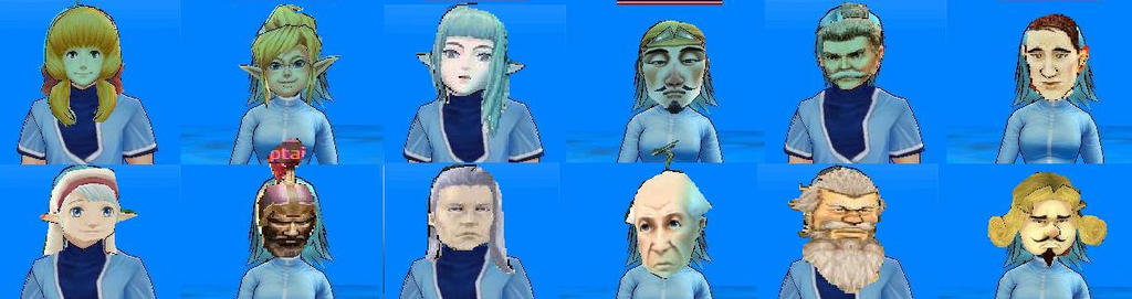 Masks Of Npcs by immortalrae on DeviantArt