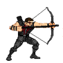 AVENGERS SPRITE PROJECT:  Hawkeye sprite