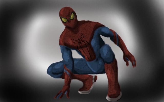 Amazing Spider-Man Digital Painting