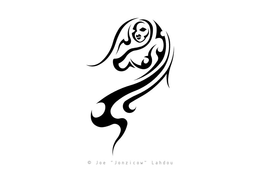 Tribal Virgo Tattoo by JONZICOW on DeviantArt