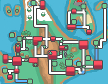 Sinnoh Map Hgss Style By Thesilentfez On Deviantart
