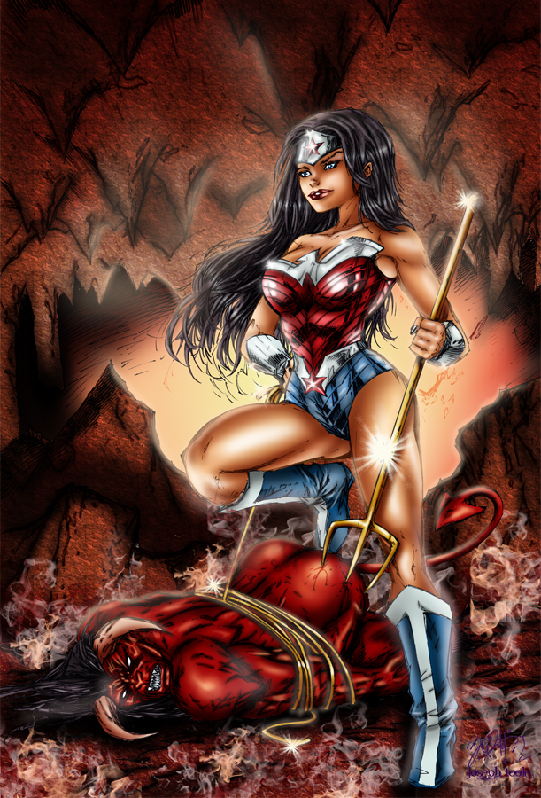 Wonder Woman and Devil