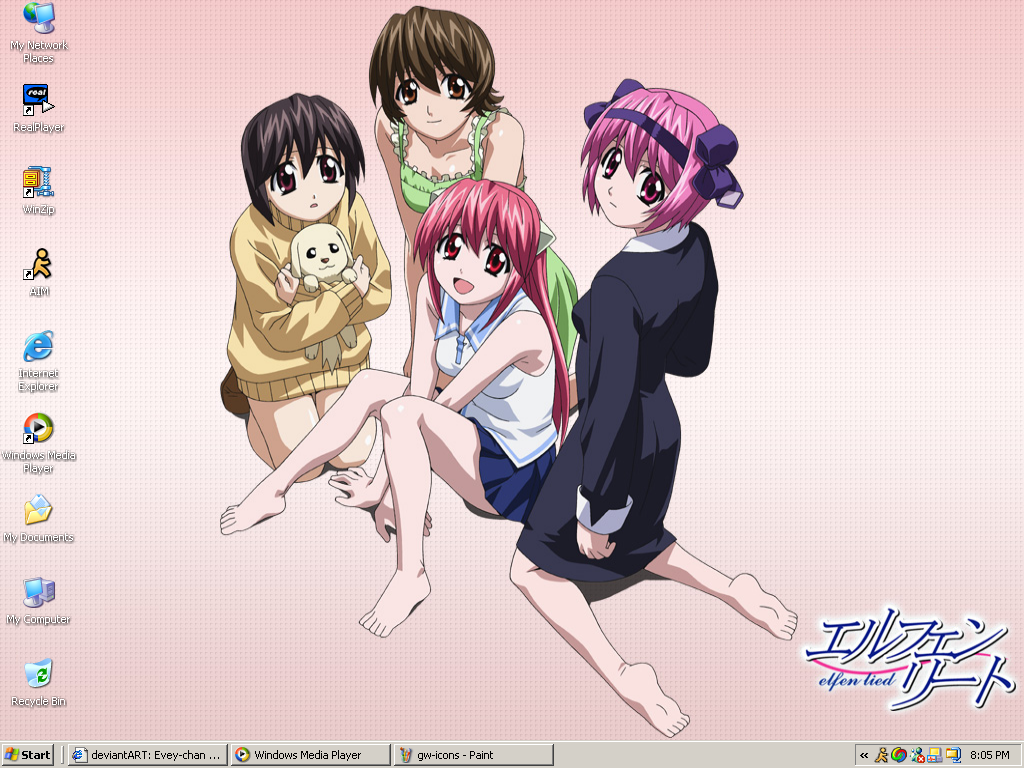 Wallpaper: Elfen Lied by AkumuDesu on DeviantArt