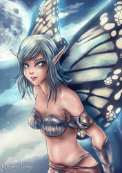 Aeval - Lunar Fairy by ARSLUMIEL