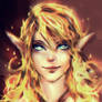Vesta - The Salamander  Elemental - Fire Fairy