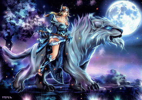 Mirana -The Princess of the Moon - DOTA 2