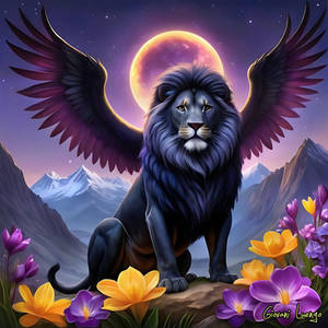 MITZRAEL KERUB GRYPHON LION