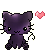Free Avatar: Purple Kitten