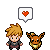 Free Avatar: Gary Oak and Eevee by KillerKitteh