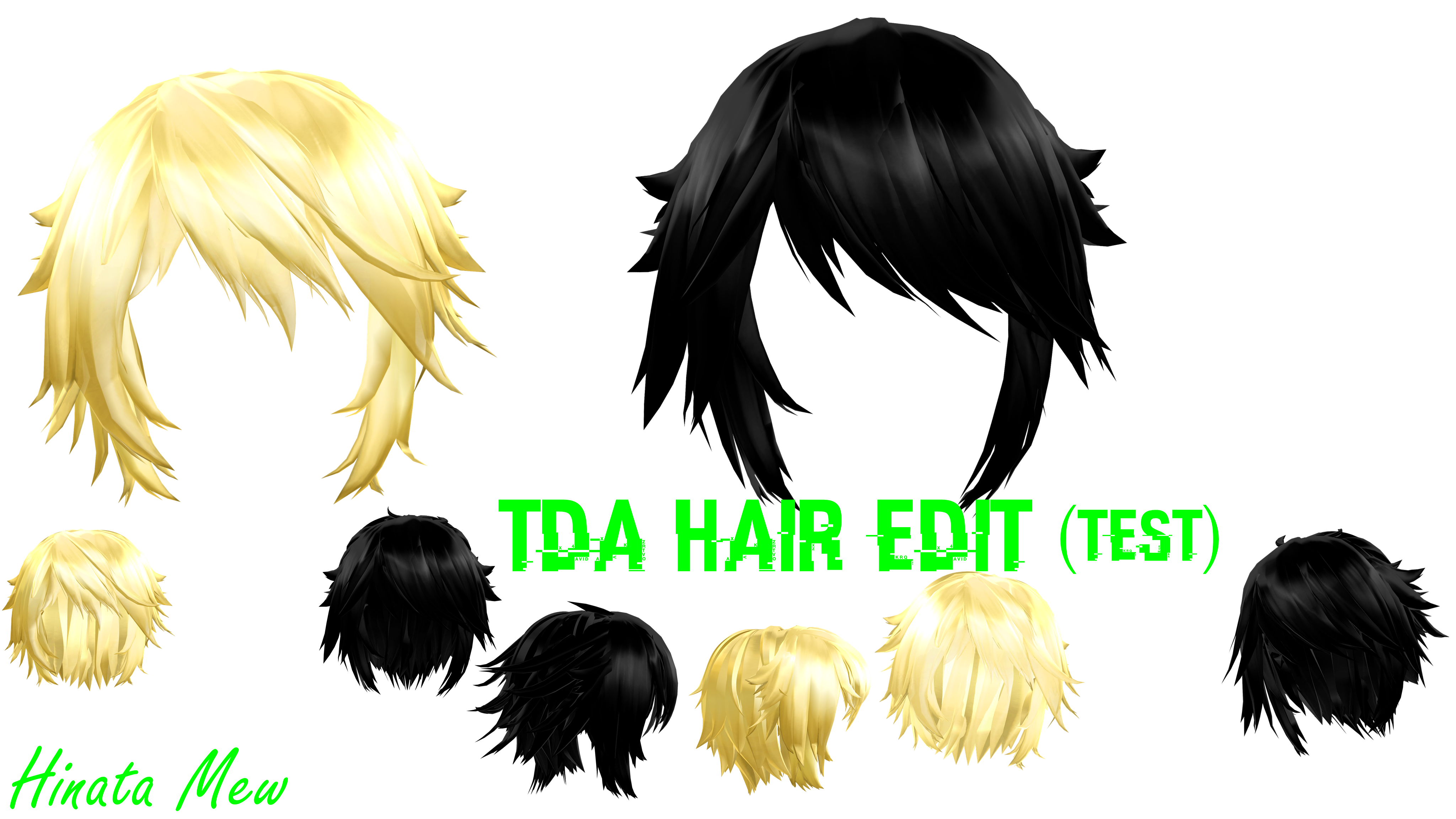 [MMD]- TDA HAIR EDIT (TEST NO DL)