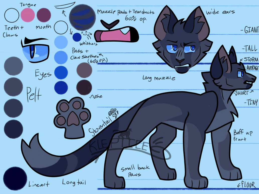 Stormtail Stormtail ref by Kleptice on DeviantArt