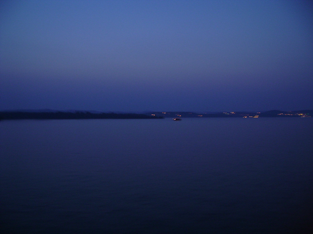 After sundown on Lake Ozark