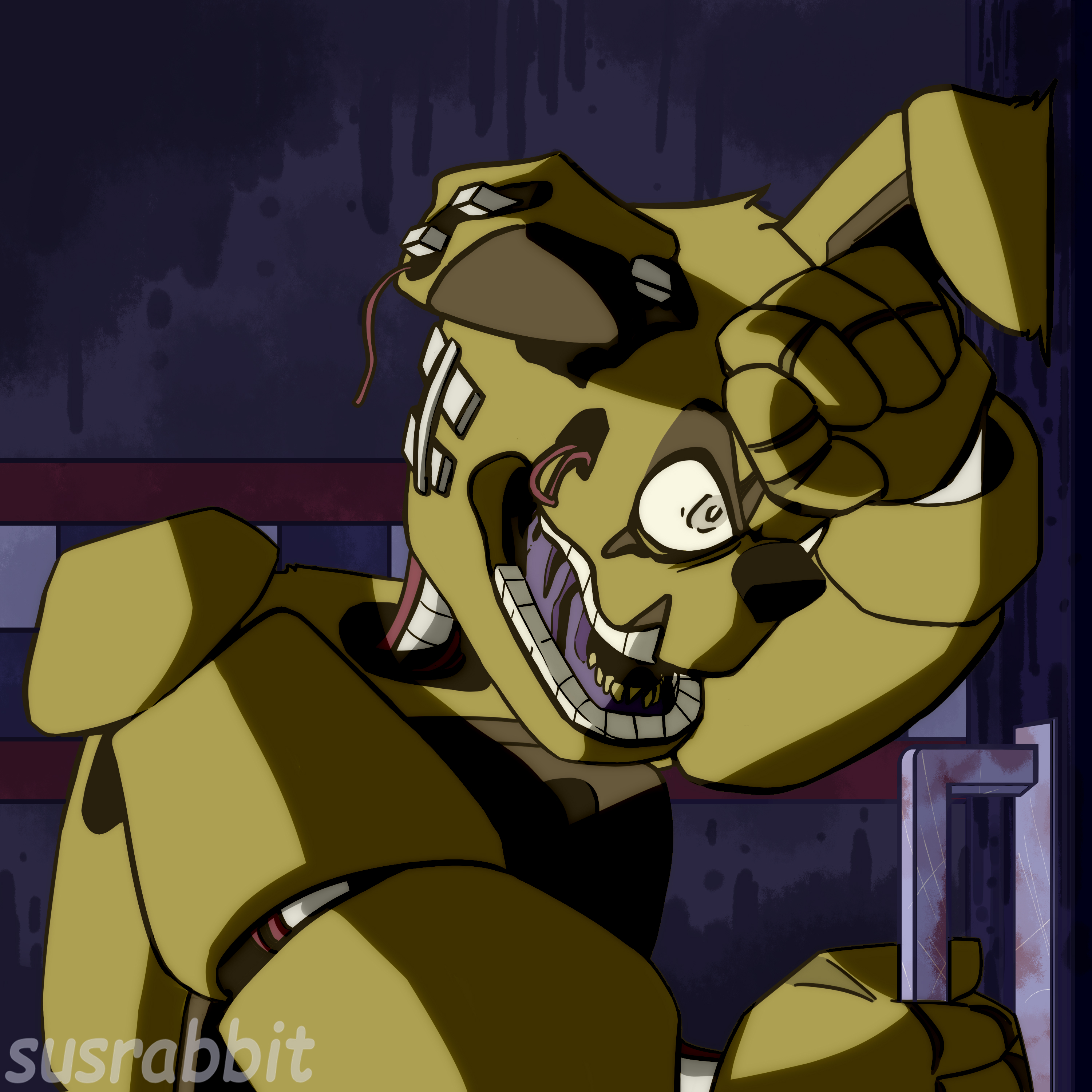 100% submission #fyp #michealafton #fnaf #sus #blowup feeling kinda…