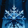 Blue Snowflake